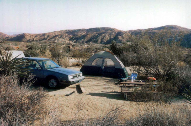 Cottonwood Campground in Colorado Desert