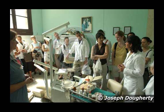 Michigan medical school students visit 'leonor perez' maternity clinic