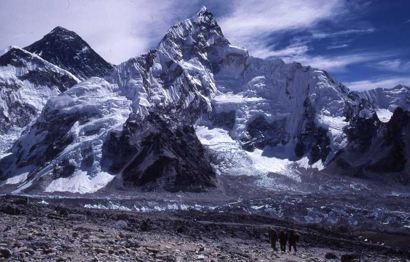 View from Kalar Pattar towards Mt Everest
