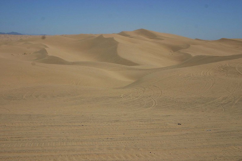 Algodones Dunes in Colorado Desert