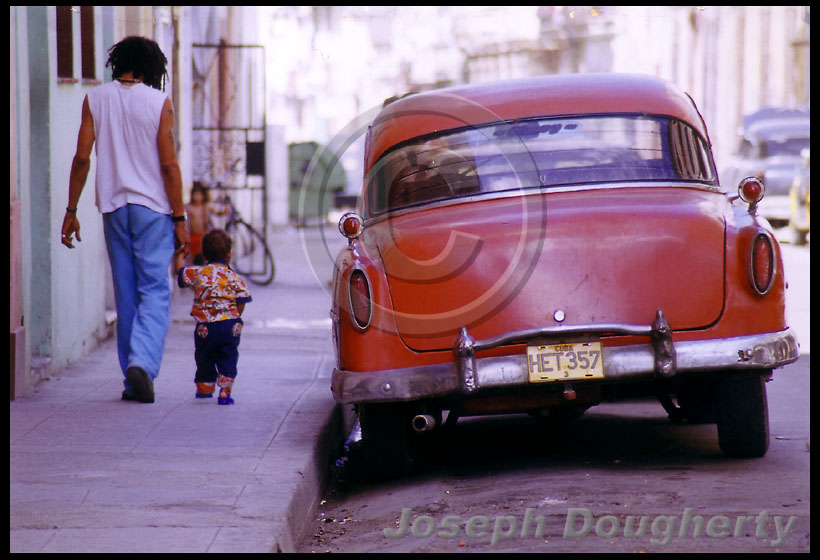old cars and people in Havana, Cuba old cars and people in Havana, Cuba