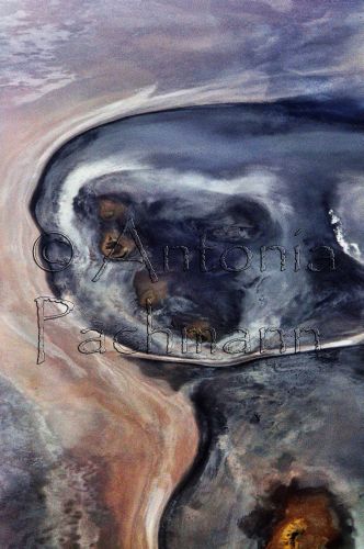 Aerial view of australian outback Aerial view of australian outback