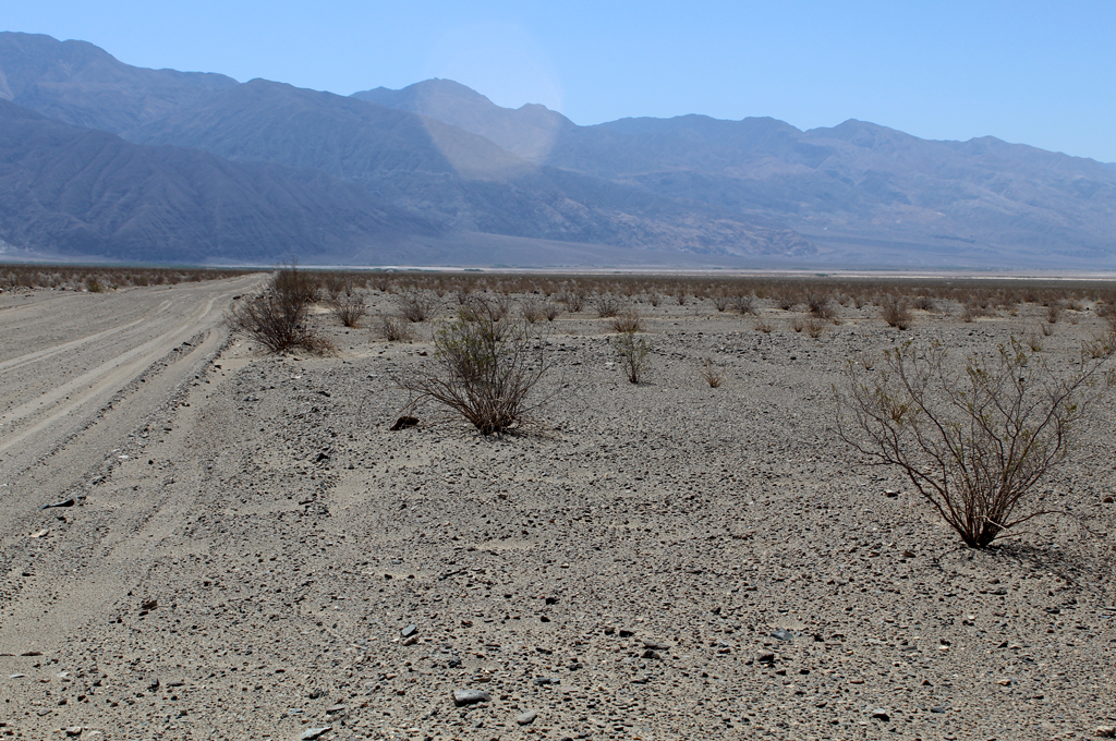 Panamint Valley in Mojave Desert