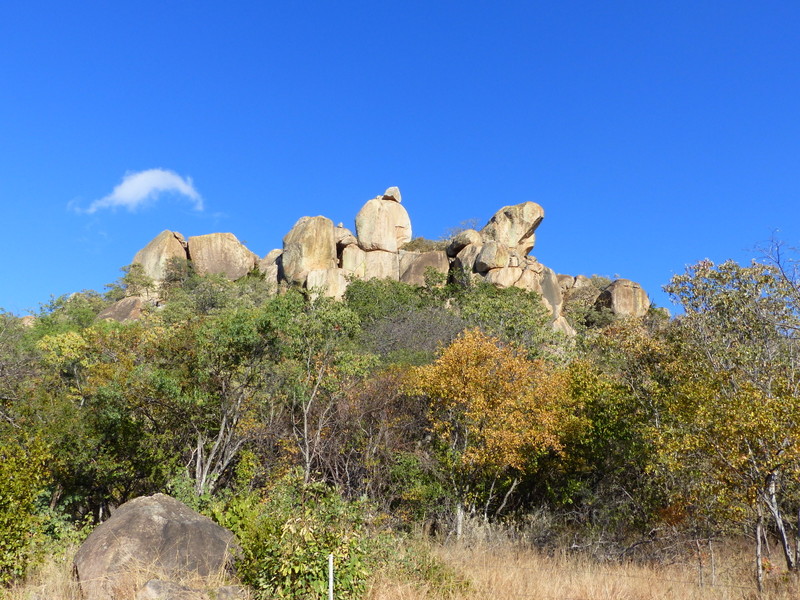 Rock formations in Matopos NP