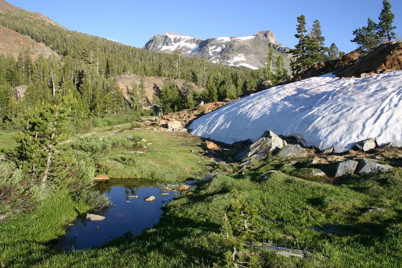 Tioga Pass in Sierra Nevada