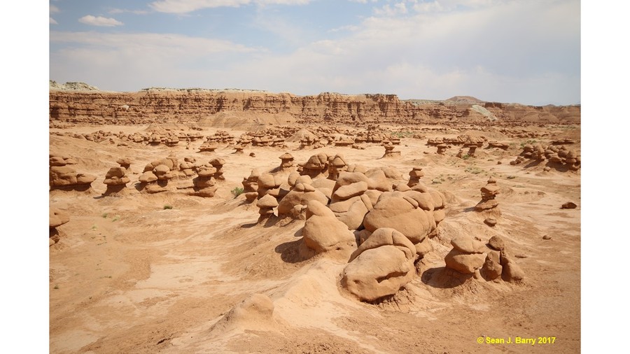 'Mushroom' hoodoos at Goblin Valley, Emery County, Utah