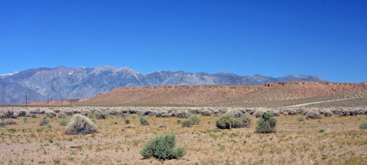 Volcanic Tableland formed by the Bishop Tuff Volcanic Tableland formed by the Bishop Tuff
