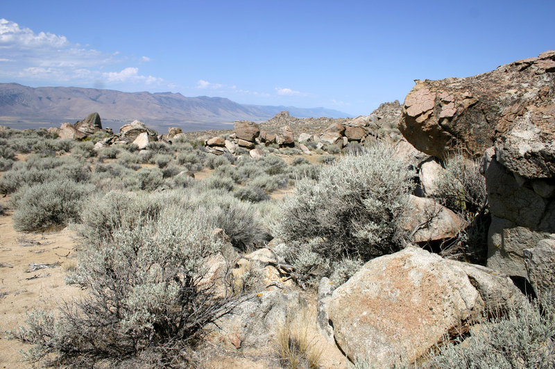 Fort Sage Mtns in Great Basin Desert