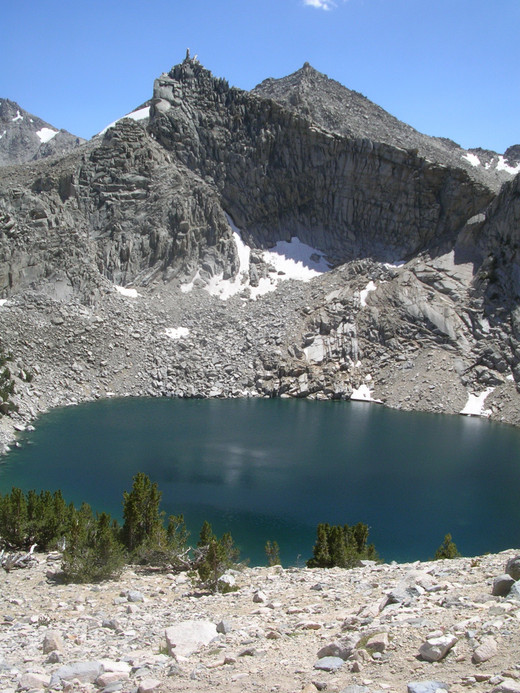 Big Pothole lake in the Sierra Nevada Big Pothole lake in the Sierra Nevada