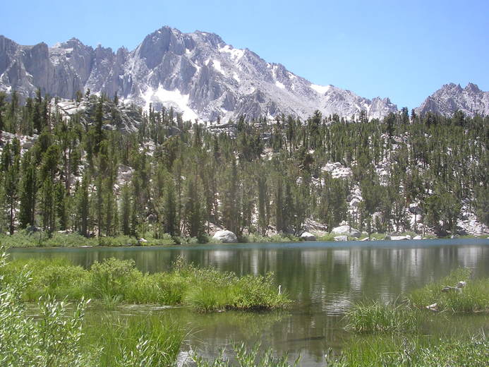 Gilbert Lake in the Sierra Nevada Gilbert Lake in the Sierra Nevada