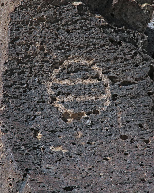 Petroglyph / Unnamed Site / Fish Slough Area (California)
