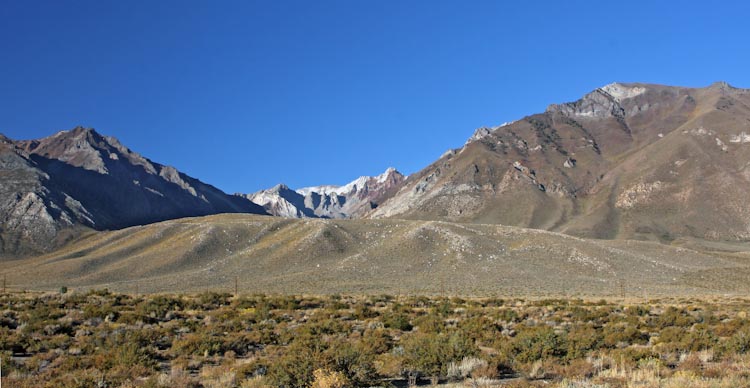 Moraine at Convict Creek Canyon