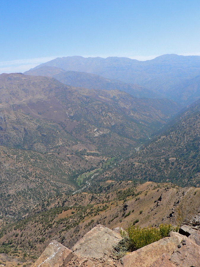 View from 'Punta Condor', our favorite condor observation point