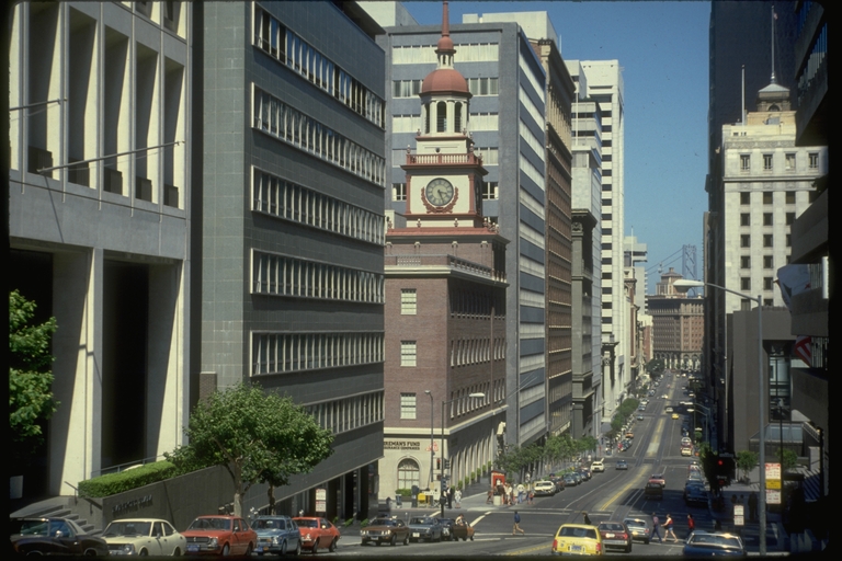 A View of California Street, San Francisco, CA