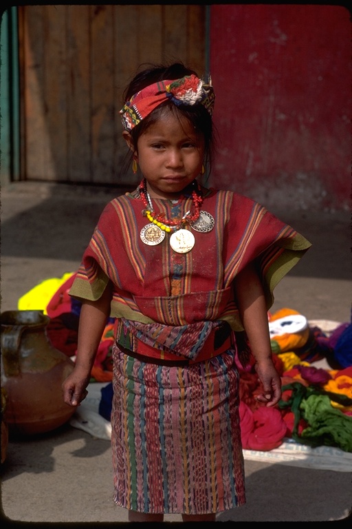 Zuinil girl, Guatemala, South America