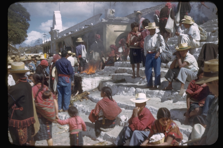 Altar fire in Santo Tomas, Guatemala