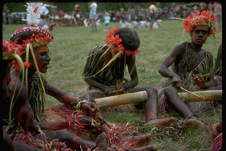 Musicians in Papua New Guinea Musicians in Papua New Guinea