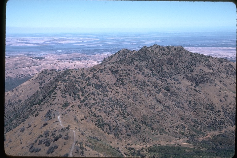 Eagle Peak from summit of Mt. Diablo, Contra Costa County