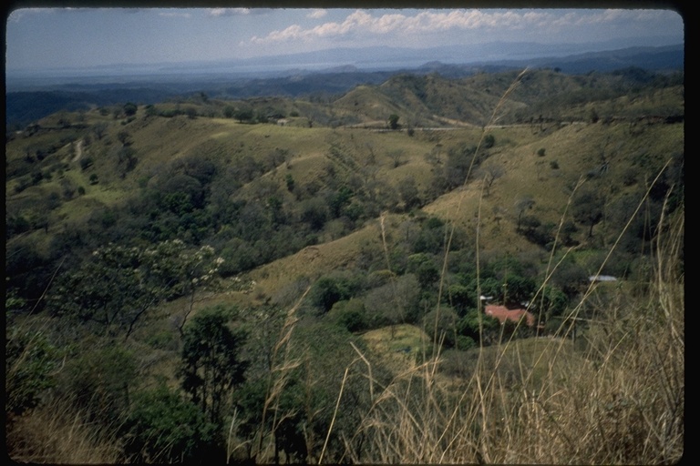 View from Monteverde Road viewpoint, Costa Rica