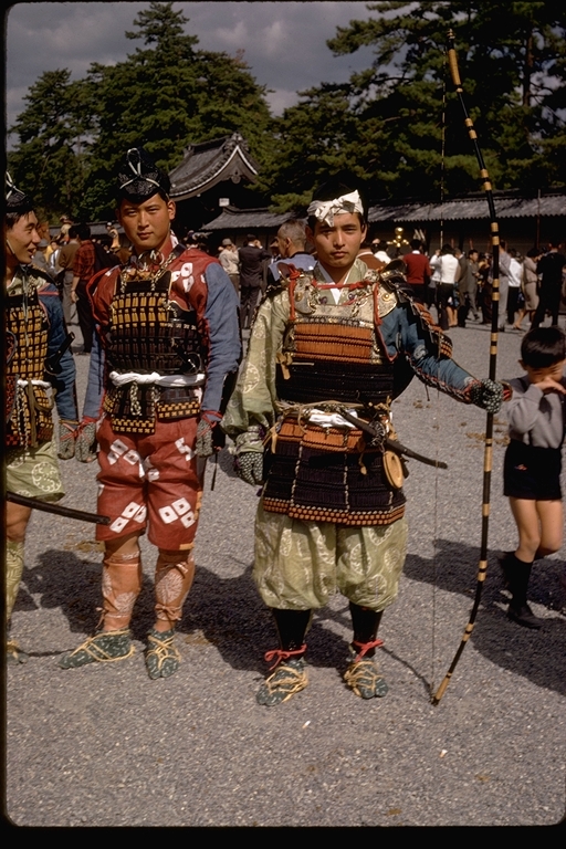 In Samurai costumes, Japan In Samurai costumes, Japan