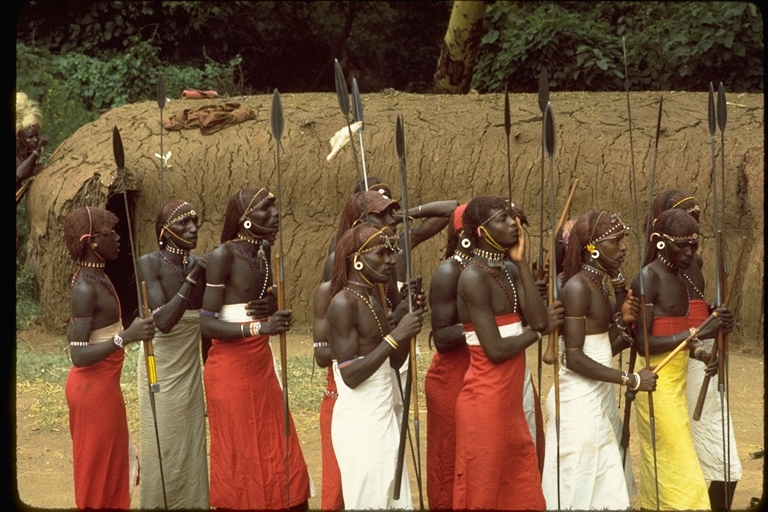 Samburu dancers in Kenya, Africa Samburu dancers in Kenya, Africa