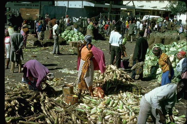 Nakuru Market in Kenya, Africa Nakuru Market in Kenya, Africa