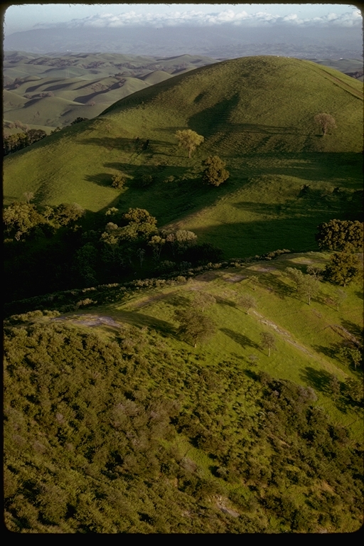 View of hills from Mt. Diablo, California View of hills from Mt. Diablo, California