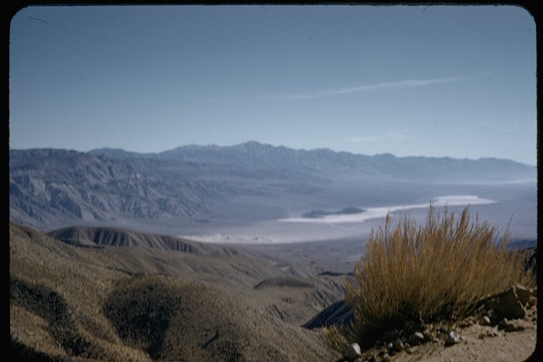 View looking south showing Panamint Valley View looking south showing Panamint Valley