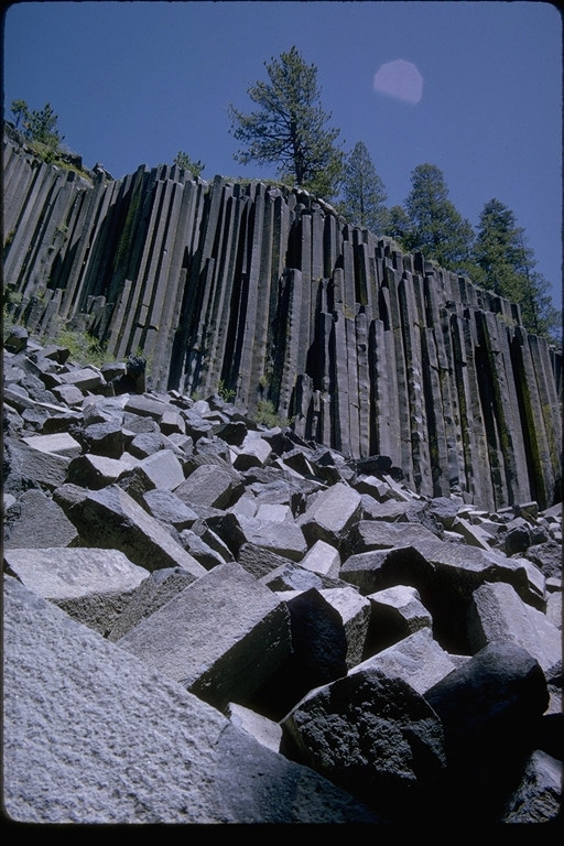 Rock Formations at Devil's Post Pile, Madera County, CA Rock Formations at Devil's Post Pile, Madera County, CA