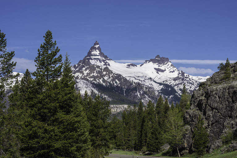 Pilot and Index Peaks in the North Absaroka Wilderness area, Shoshone National Forest
