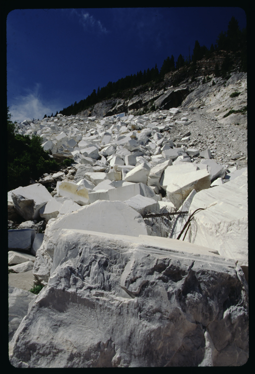 Yule Marble Quarry from metamorphism of Leadville limestone