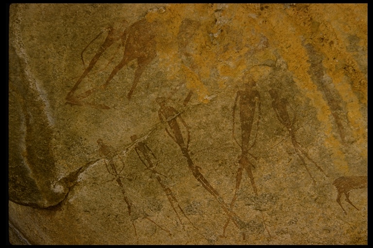 Pictograph, Namibia, S.W. Africa Pictograph, Namibia, S.W. Africa