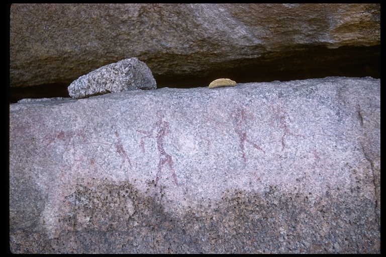 Pictograph, Namibia, S.W. Africa Pictograph, Namibia, S.W. Africa