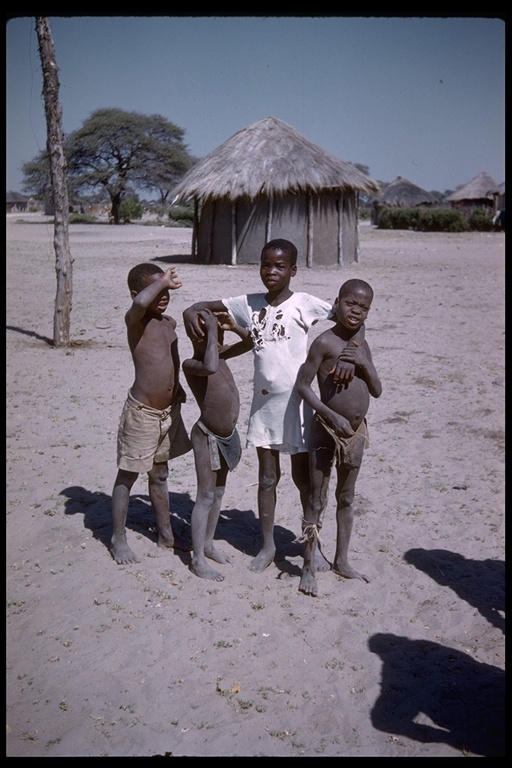 Children in an African village, Africa Children in an African village, Africa
