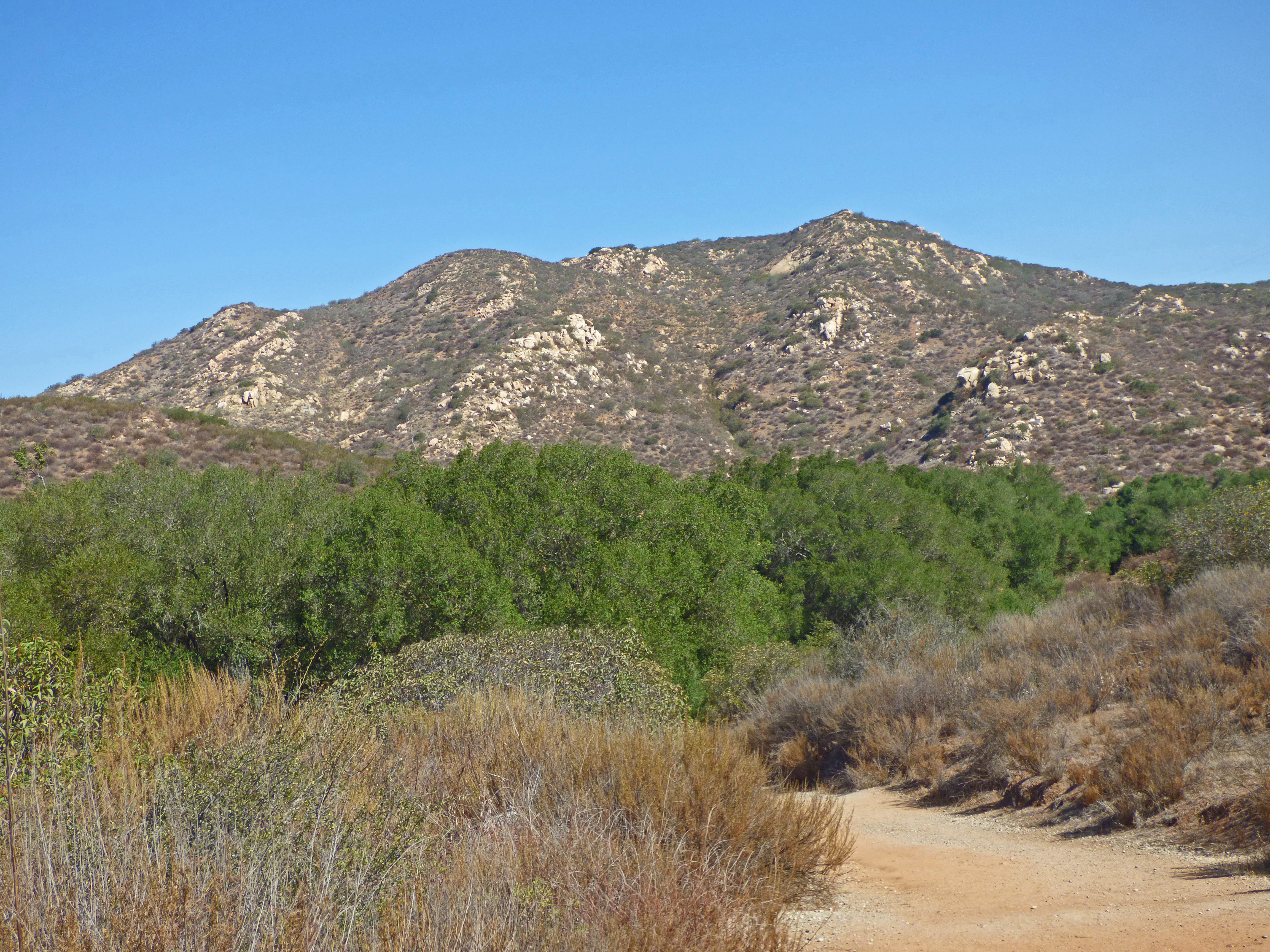 Trail from Lake Poway