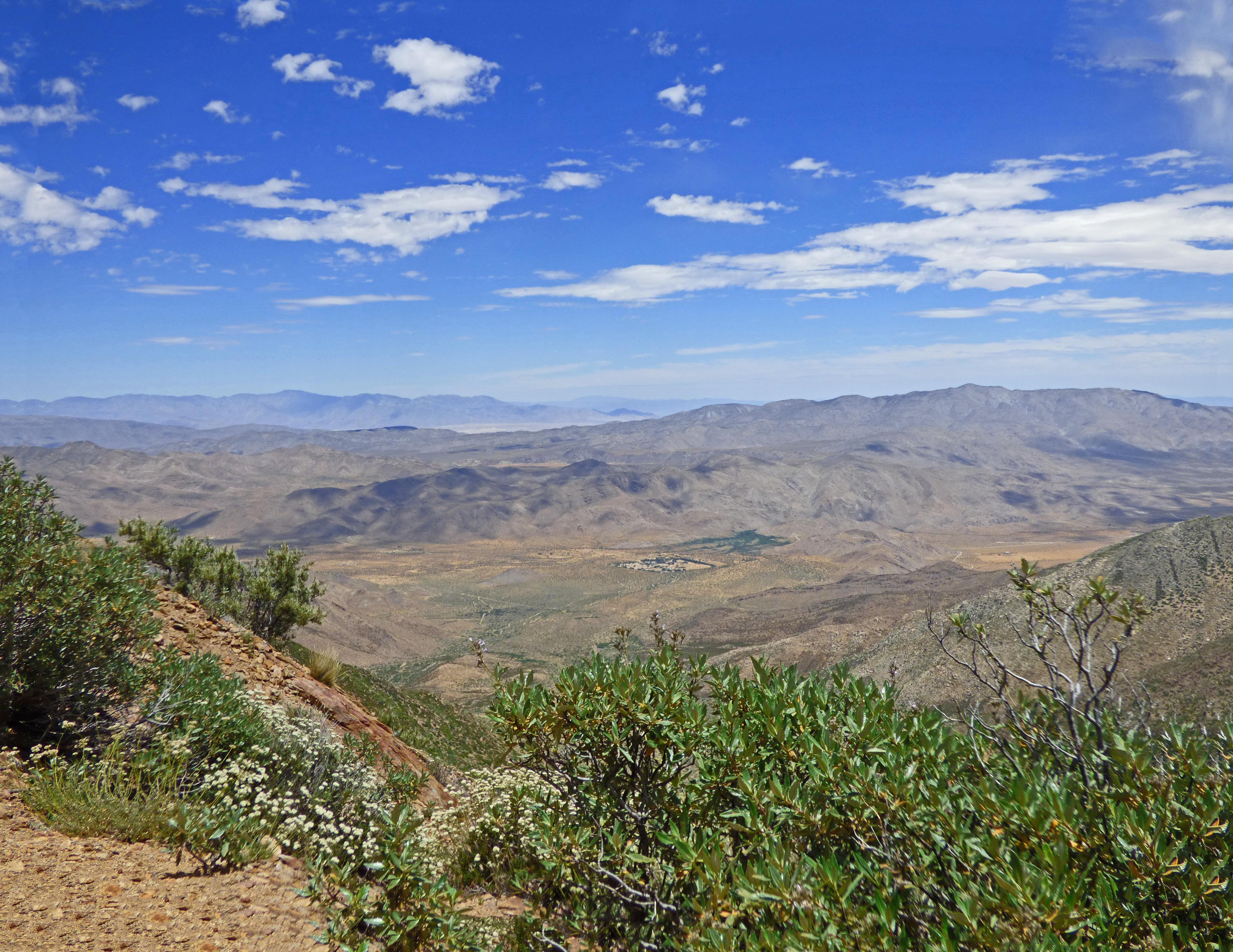 View of Anza Borrego Desert